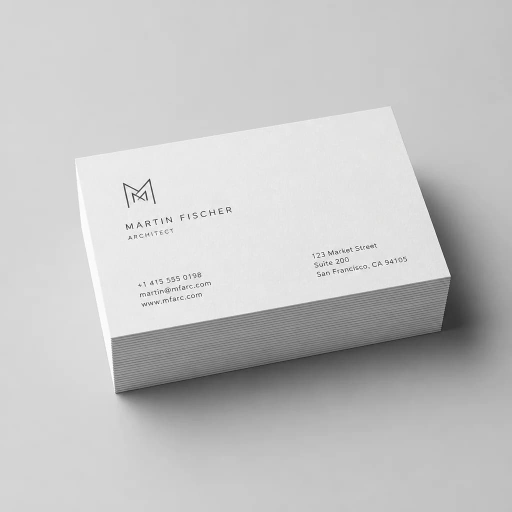 Standard Business Cards