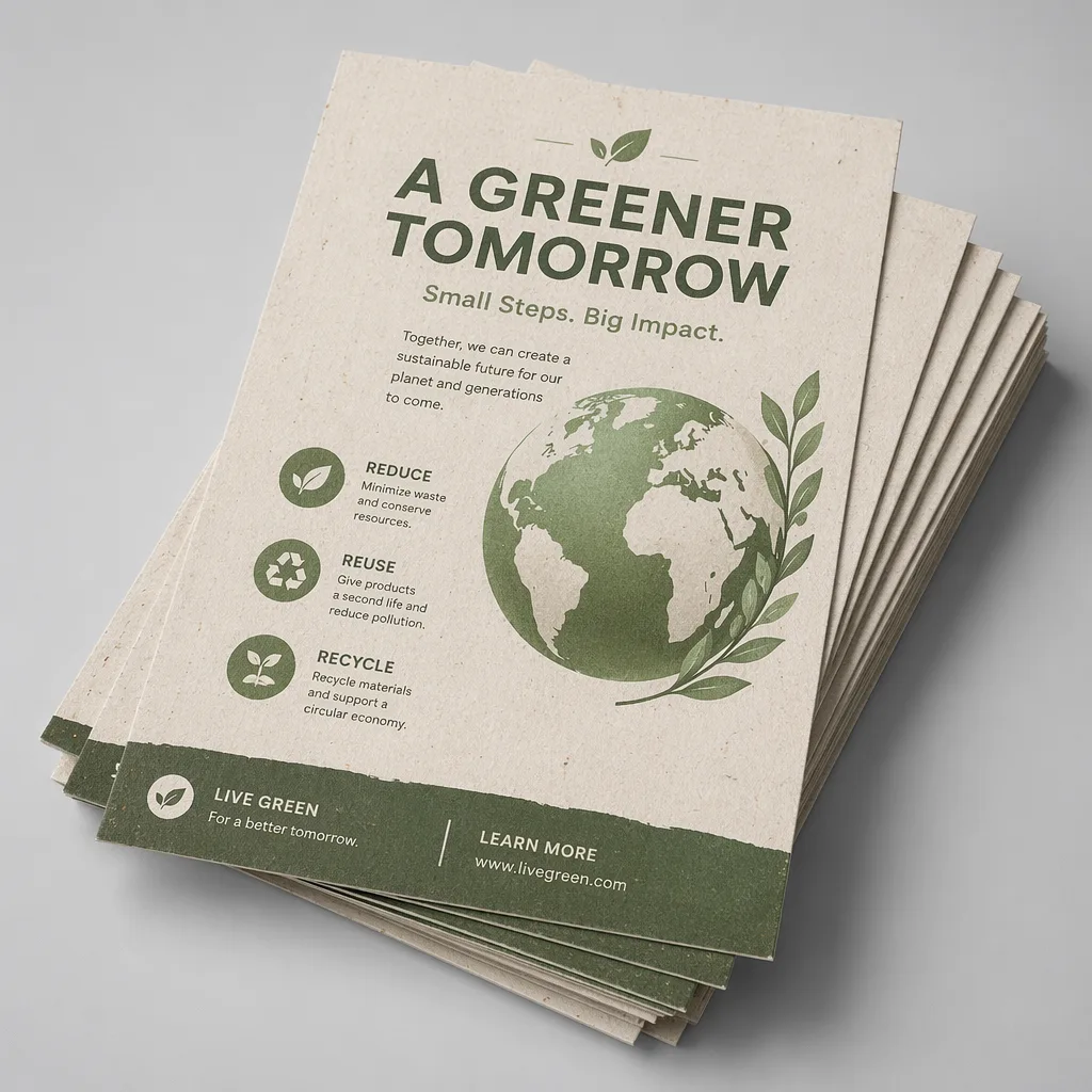 Recycled Flyers